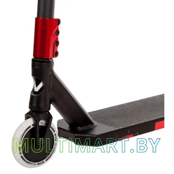 Самокат Novatrack Pixel 110A.PIXELS4.RD22 (черный/красный, 2022) картинка 9
